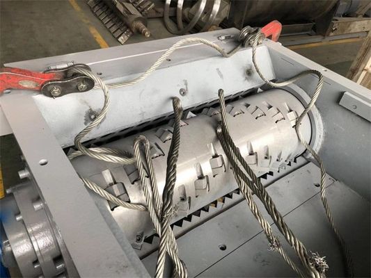 High Efficiency Industrial Shredder Machine , PVC Shredder Machine Intelligent Feeding