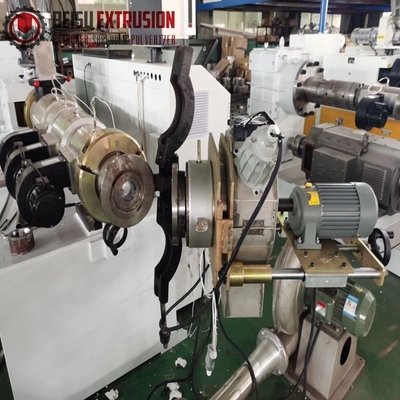 Plastic Recycling Transparent Soft Hard Granulating Machine Line For PVC Compounding