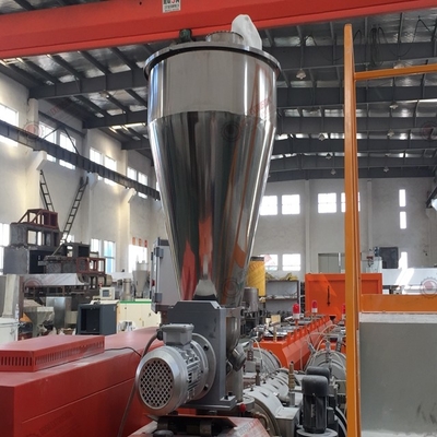 50mm~250mm  Highly Productive PVC Pipe Production Machine Line With Conical Double Screw Extruder
