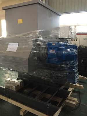 Single Shaft Plastic Shredder Machine Siemens PLC Monitoring For Waste Rubber Tire