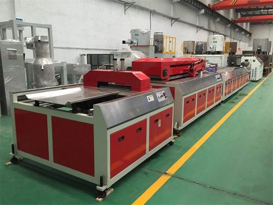 Double Screw Design PVC Window Profile Production Line Plastics Mixing Uniformity