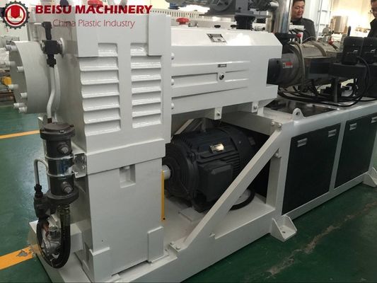 UPVC CPVC OPVC Conical Twin Screw Extruder With Internationally renowned brand PLC