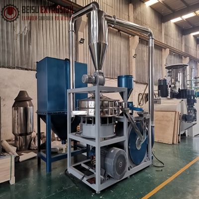 600kg/H 45kw Pvc Pulverizer Miller With Rotor Blades