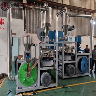 600kg/H 45kw Pvc Pulverizer Miller With Rotor Blades