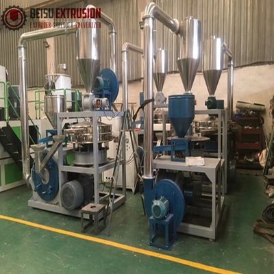 600kg/H 45kw Pvc Pulverizer Miller With Rotor Blades